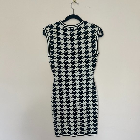 Torn By Ronny Kobo Erin Houndstooth Dress - Picture 3 of 4